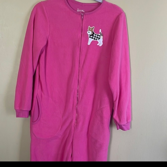 Nick & Nora Puppy Dog Onsie w Pockets - Picture 4 of 7